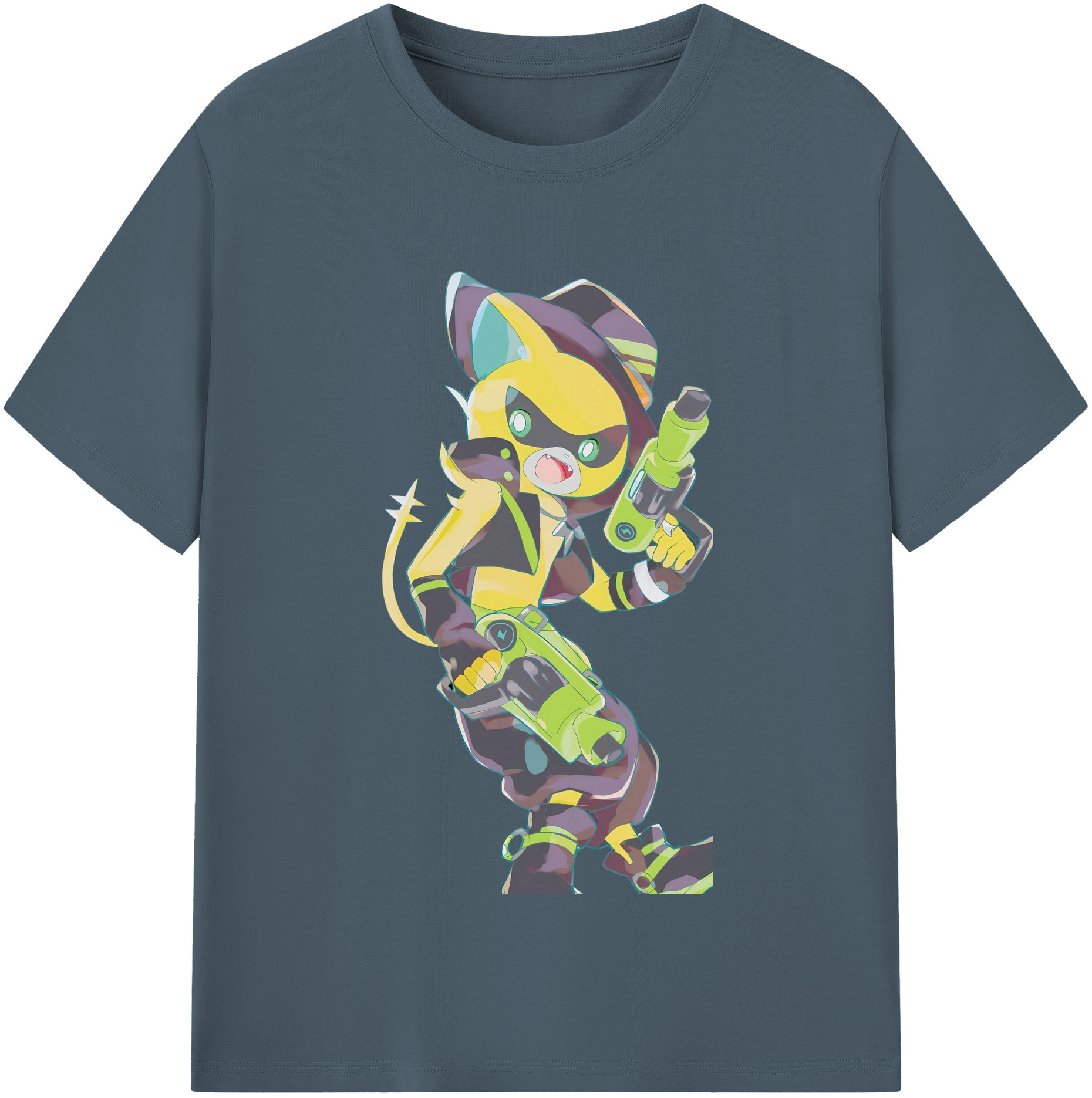 （画像用） 妖怪ウォッチ Yo-kai Watch 綿100％半袖Tシャツ（フロントプリント）